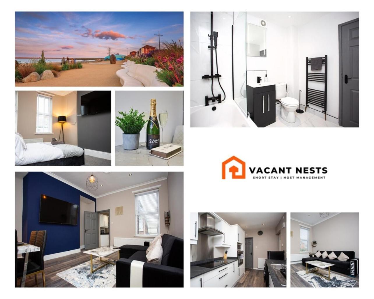 Heart Of South Shields Modern Interior 2 Bed Flat Daire Westoe Dış mekan fotoğraf